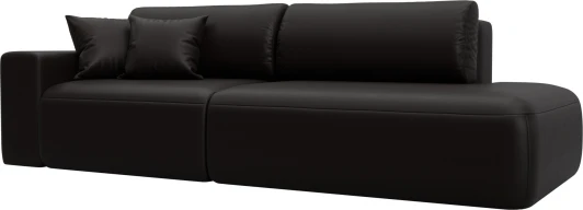 127710L Диван прямой Лига-036 НПБ Модерн подлокотник слева Лига Диванов (Экокожа) арт.127710L