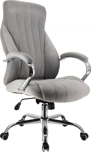 EP Coral F Grey Кресло руководителя Everprof Coral Ткань Серый