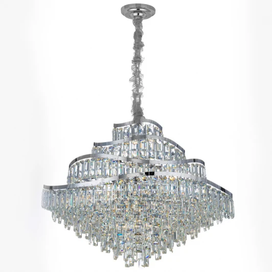 CL315191 Подвесная люстра Citilux Naiad CL315191 (220V, хрусталь, подвески, на цепи)