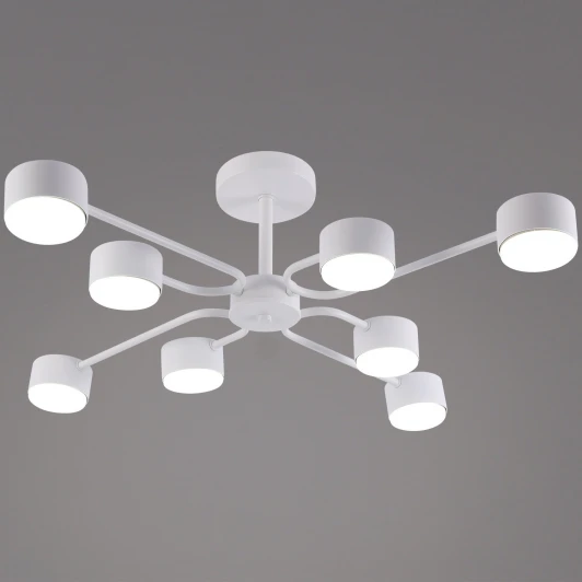 03708-0.3-08 WT GX53 Потолочная люстра на штанге Reluce 03708-0.3-08 WT GX53