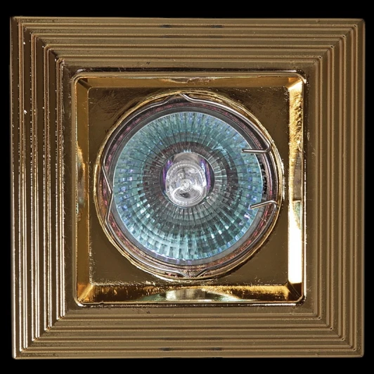 3012/CT MR16 GD Встраиваемый точечный светильник Sneha 3012/CT MR16 GD