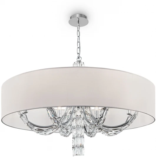 DIA008PL-08CH Подвесная люстра Maytoni Talento DIA008PL-08CH (220V, подвески, на цепи, круглые)