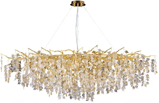 3136/01 SP-13 Подвесная люстра Divinare Salice 3136/01 SP-13 (220V, на тросе, лепестки, ветки)