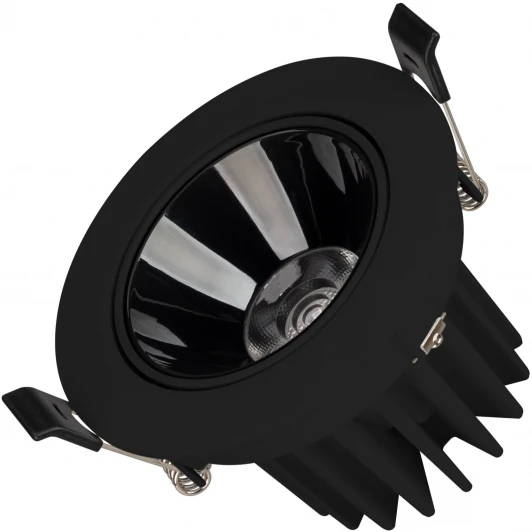 035453 Светильник встраиваемый LED MS-FORECAST-BUILT-TURN-R102-12W Warm3000 (BK-BK, 32 deg, 230V) (Arlight, IP20 Металл) 035453