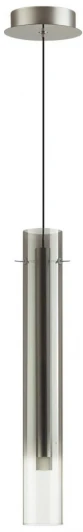 5061/5LA Подвесной светильник Odeon Light Shiny 5061/5LA PENDANT серебристый/дымчатый/металл/стекло LED 4W 3000K (220V, на проводе, круглые)