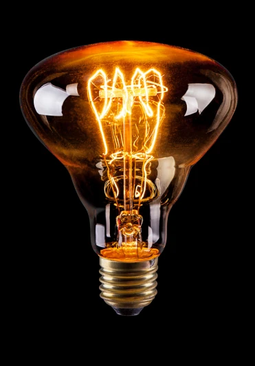 6499 Лампочка накаливания E27 60W 220V 210 lm 2200K теплый желтый свет Voltega Loft 6499