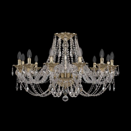 16106/12/300 G Подвесная люстра Bohemia Ivele Crystal 16106/12/300 G