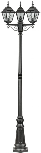 79909MBlgW Bl Наземный фонарь IP44 Oasis Light QUADRO M lead GLASS 79909MBlgW Bl (220V, фонарь)