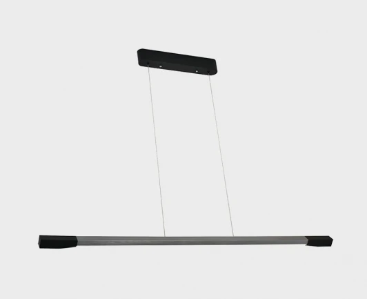 IT013-6020 black/silver 3000K Подвесной линейный светильник светодиодный Italline IT013-6020 black/silver 3000K (220V, на проводе)