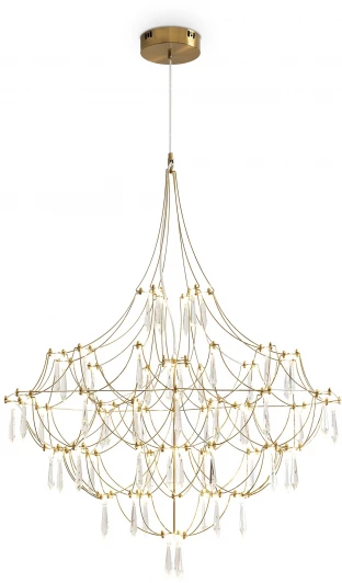 FR6138PL-L44BS Подвесная люстра Freya Amela FR6138PL-L44BS (LED, 220V, на проводе)