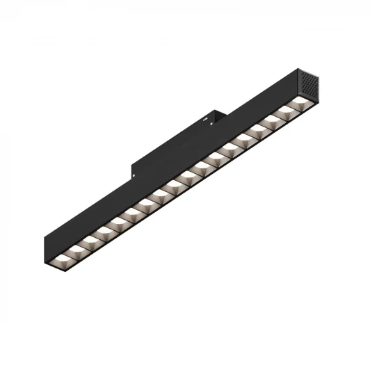 HSBL_0149 Трековый светильник магнитный светодиодный направленного света 327мм 4000К 48V 18Вт черный Hesby Lighting ElDeko HSBL_0149