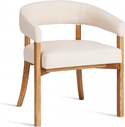 24404 Стул SURTUR Tetchair (Дерево вяз,Лен/Бежевый) арт.24404