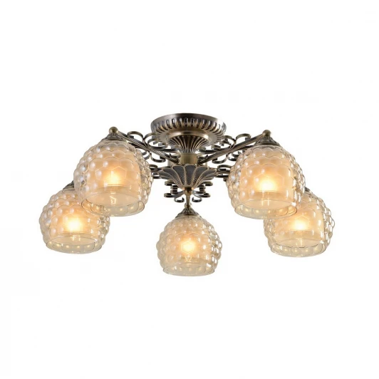 285/5PF-Oldbronze Потолочная люстра IDLamp Bella 285/5PF-Oldbronze