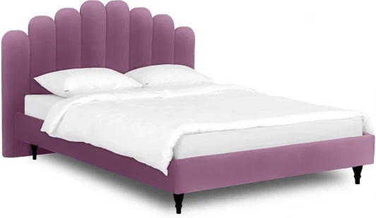 577169 Кровать Queen II Sharlotta L 1600 ОГОГО (арт.577169), (Ткань/Сиреневый)