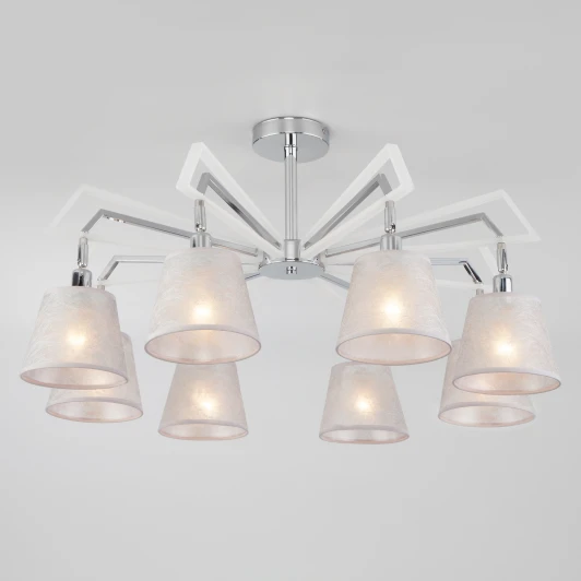 60082/8 хром Потолочная люстра Eurosvet Alicante 60082/8 хром