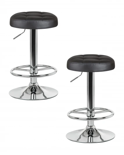 SET-2 5008-LM BRUNO Набор 2 шт Табурет барный DOBRIN BRUNO (чёрный)