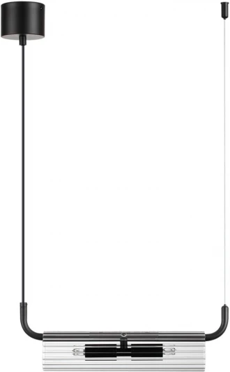 6561/2 Подвесной светильник Lumion Toronto 6561/2 черный/прозрачный/металл/стекло G9 2*20W 220V (на проводе)