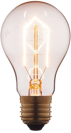 1002 Ретро лампочка накаливания Эдисона E27 60 Вт теплое желтое свечение Loft It 1002 1002