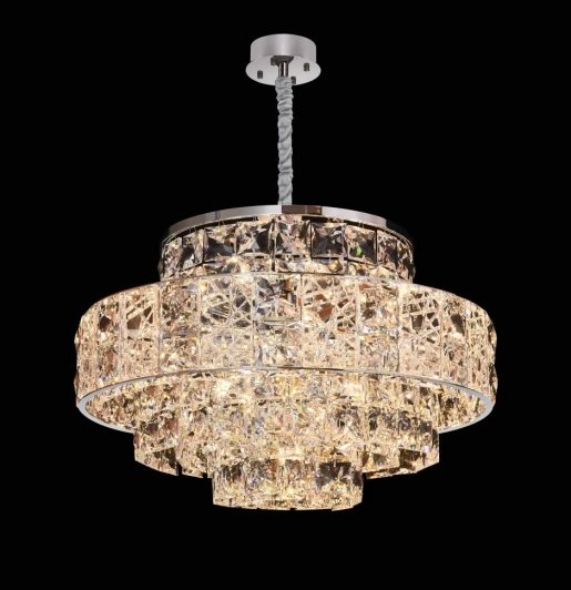 FL1059-13P Подвесная люстра Fluorite Majeste FL1059-13P (220V, хрусталь, на цепи)