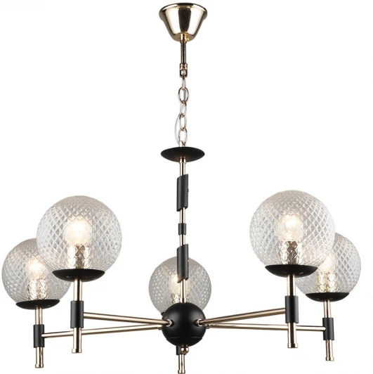 WD3624/5H-FGD-BK-WT Подвесная люстра Wedo Light Kameliya WD3624/5H-FGD-BK-WT