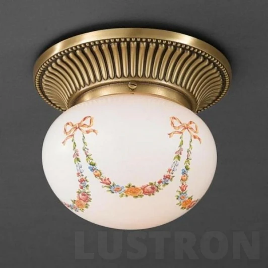 PL.8010/1 Потолочный светильник круглый Reccagni Angelo 8010 PL 8010/1 (220V)