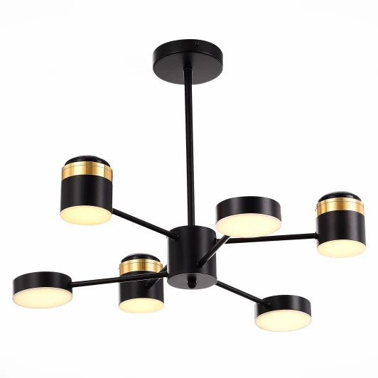 SLE6007-402-06 Потолочная люстра на штанге Evoluce Tezze SLE6007-402-06