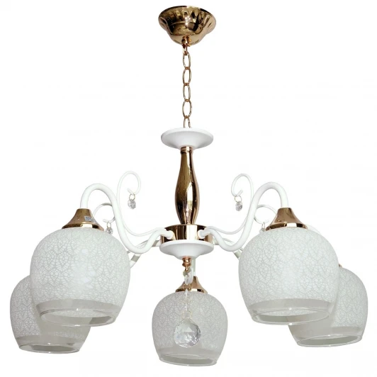 MD.0655-5-P FGD+WH Подвесная люстра Imex MD.0655-5-P FGD+WH
