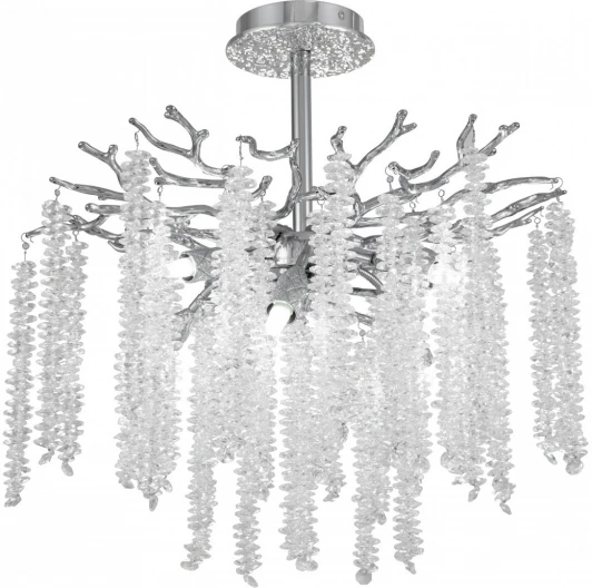 23111.460.6.G9.A CR Потолочная люстра хрустальная на штанге Arte Milano Milano-1 23111.460.6.G9.A CR (220V)