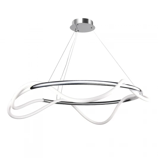 MS.802.800 CR Подвесной светильник светодиодный с гибким неоном с регулировкой цветовой температуры Modelux MODESTYLE MS.802.800 CR