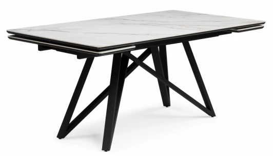 612184 Кухонный стол Notta Вилсон (Металл,Керамика/Черный) арт.612184