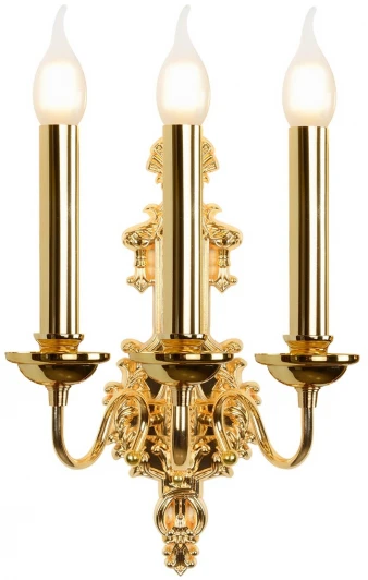 B8551-3W GD Бра iLamp Louvre B8551-3W GD
