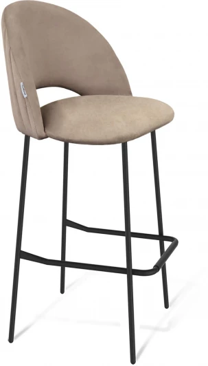 2634830701 Стул барный SHT-ST34-1/S29 латте/чёрный муар Sheffilton 2634830701