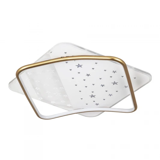 L1037-520 GD Потолочный светильник светодиодный с пультом с регулировкой цветовой температуры LED4U LED4U L1037-520 GD