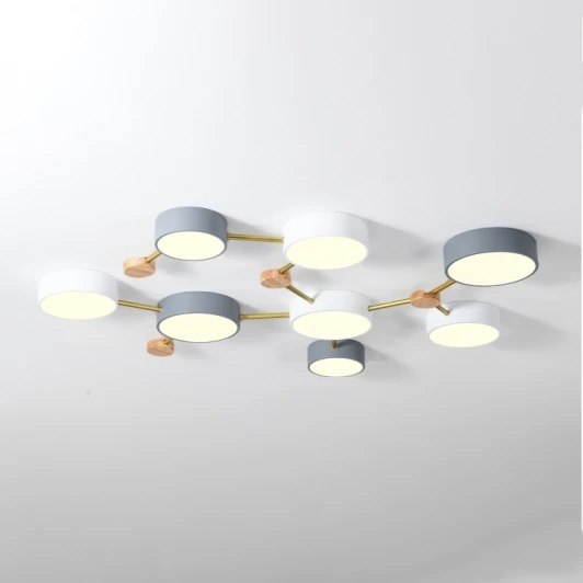 SOLEN01 Потолочная люстра Solen L8 ImperiumLoft Solen01 (207844-26) (LED, 220V)