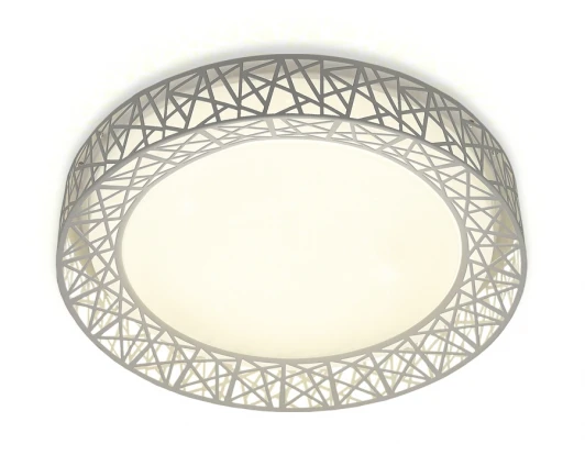 FF122 Потолочный светильник круглый Ambrella Orbital FF122 (регулировка яркости, LED, 220V, пульт управления, круглые)