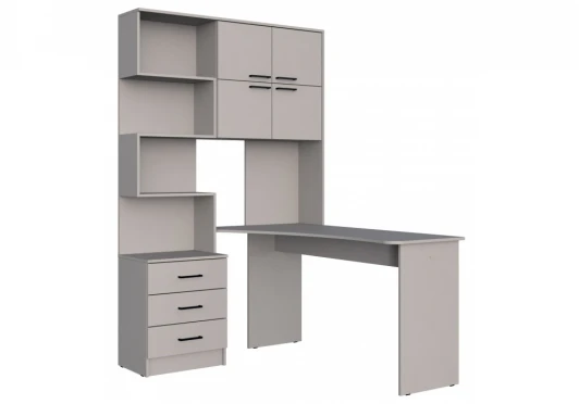 664907 Компьютерный стол Эльброни правый кашемир 664907