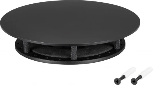 046067 Крепление MonLIGHT-BASE-ROUND-D25-M Black (Arlight, Металл) 046067