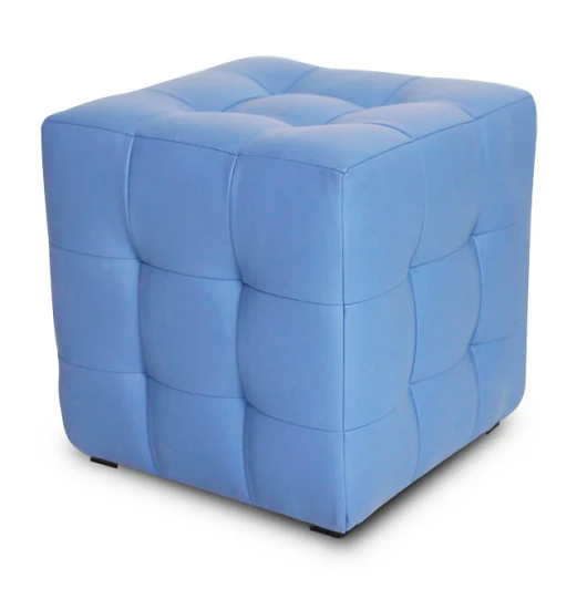 634319 Пуф Dreambag Лотос Голубой ЭкоКожа 634319