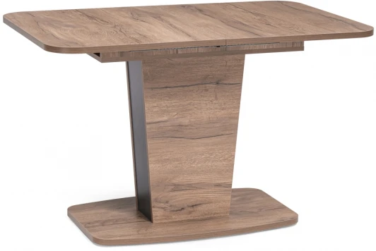 515103 Стол на тумбе Woodville Токио-28 дуб табачный / антрацит 515103