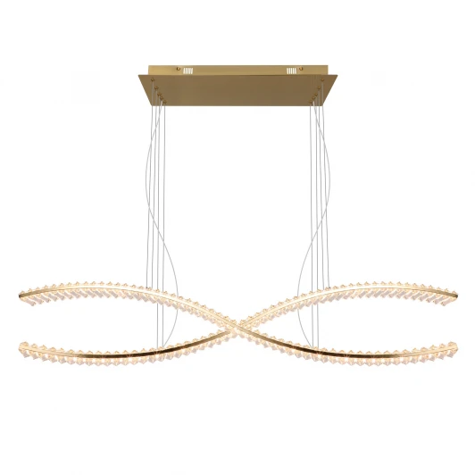 MS.9033.1200 BS Подвесной светильник светодиодный хрустальный с пультом с регулировкой цветовой температуры Modelux MODESTYLE MS.9033.1200 BS