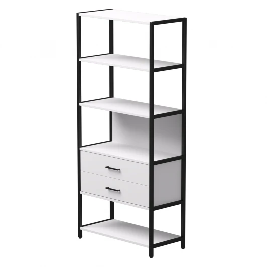 254ST5W39005 Набор стеллажных систем №5 Everprof EVO (ЭВО) 830x385x1840 Белый/Черный 254ST5W39005
