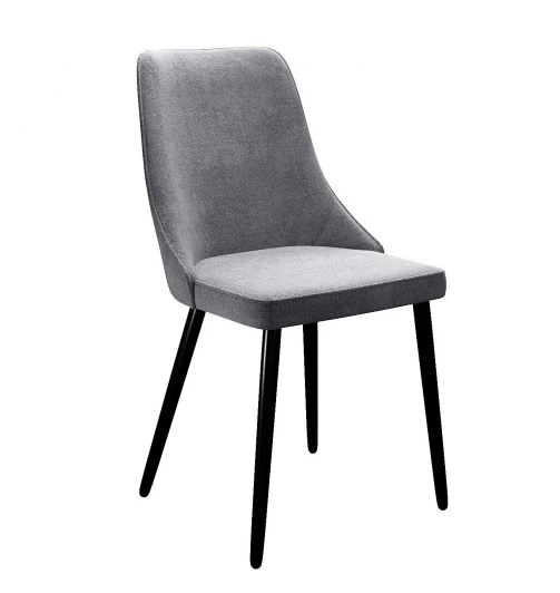 00-00079925 Стул DikLine 286 TW09 светло-серый, ножки черные