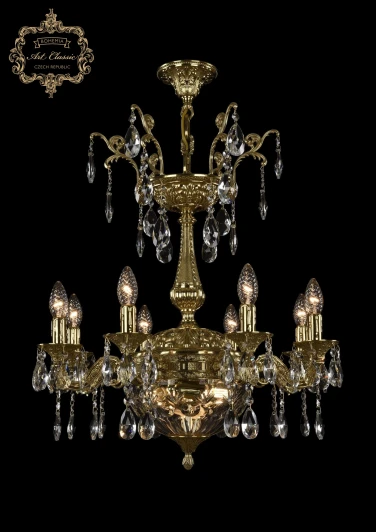 31.19.8.CK125SP.250SP.G.Sp.Clear.1E Подвесная люстра Art Classic 31.19 31.19.8.CK125SP.250SP.G.Sp.Clear.1E