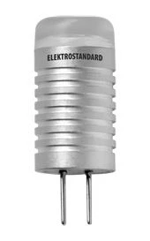 G4 LED 1W 12V AC 4200K (комп 2 шт.) Лампочка светодиодная капсульная белая G4 12V 120 lm 4200K белое холодное свечение Elektrostandard G4 LED 1W 12V AC 4200K (комп 2 шт.)