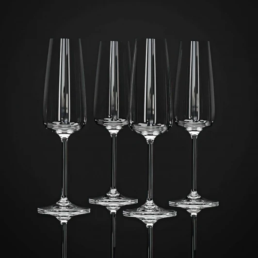 0303/4 Хрустальные бокалы Dionys, шампанское (4 шт.) 0303/4 Strotskis