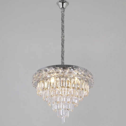 31070-0.4-500 MX CH Подвесная люстра хрустальная Reluce 31070-0.4-500 MX CH