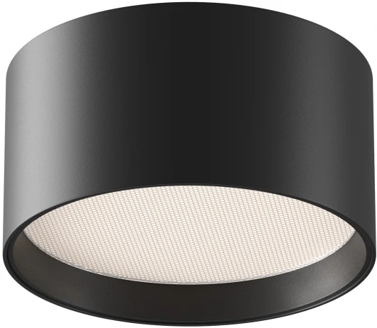 C091CL-12W4K-B Накладной потолочный светильник Maytoni Glare C091CL-12W4K-B (LED, 220V, круглые)