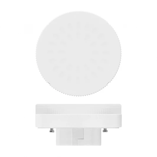 LED-GX53-8W/WW/GX53/FR PLZ01WH Лампочка светодиодная таблетка белая GX53 8W 3000K Uniel LED-GX53-8W/WW/GX53/FR PLZ01WH