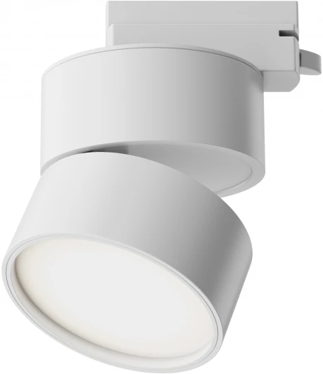 TR007-1-12W4K-W-1 Трековый светильник однофазный 220V 12W Maytoni Onda TR007-1-12W4K-W-1 (LED, круглые)