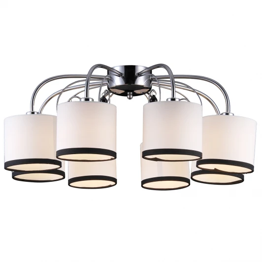 Girona 75041-8C CHROME Потолочная люстра Natali Kovaltseva Girona 75041-8C CHROME